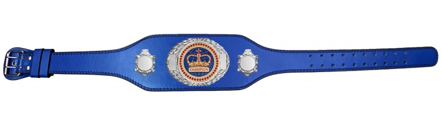 CHAMPIONSHIP BELT - BUD295/S/BLUGEM - AVAILABLE IN 4 COLOURS
